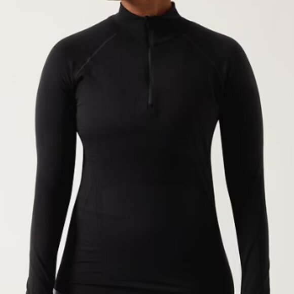MOMENTUM SEAMLESS HALF ZIP - Picture 1 of 11